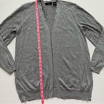 Verve Ami  Women’s Silver Open Front Cardigan Size L Photo 9