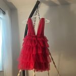 Forever 21 Pink Ruffle Dress Photo 1