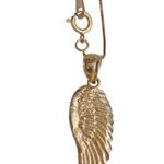 10K Angel Wing Midas Turkey Solid Yellow Gold 18” Chain 1.8 Grams Photo 7