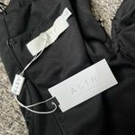 NWT Black ASTR The Label Thing Bodysuit with Sweetheart Neckline w/Silver Detail Size M Photo 6