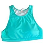 Victoria's Secret Victoria’s Secret Cropped Swim Tank Size L Padded Cups Mint Green New Lined Photo 0