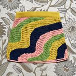 Free People  Mila Crochet Mini Skirt Beach Cover Up S Small Photo 2