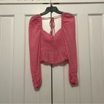 Free People NWT  Chloe Top in Aurora Pink Size Small Photo 1