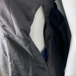 Eileen Fisher Silk Habutai Beaded Floating Squares Grey Luxe Tunic Tank Size M Photo 4