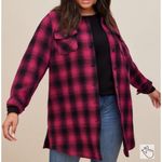 Torrid  Cotton Midi Shacket size 1 fit XL or 1X Photo 0