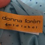 Donna Loren Blue Polka Dot Mesh Corset Cami Top Size M Y2K Princess Coquette Size M Photo 5