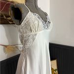 Rya Collection Milos Embroidered Lace Satin Slip Midi Gown Sz Small 🧡🍄 Photo 3