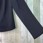 White Stag  Size 8 Black Blazer w/3 Button Front with Shoulder Pads Photo 4