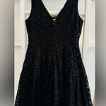 City Triangles NWT black lace sequin dress. Photo 6