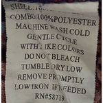 Notations ‎ Woman V-Neck Floral Button Front Long Sleeve Ties at Hem Size 2X Photo 3