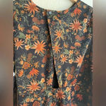 Chelsea 28 Puff Sleeve Satin Floral Dress NWT Size Small Photo 5