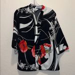 Vintage Kimono Shirt Honolulu Hawaii Tropical Blouse Top Size M Photo 1