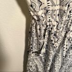 Rock & Roll Cowgirl Boho Dress White Geometric Photo 3