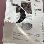 Wolford Satin Touch Dots Tights in Black & White small New Womens Nylons Photo 3