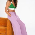 For Love & Lemons  Wide leg sweatpants Photo 3