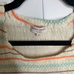 Tuckernuck Opening Ceremony smocked ruffle hem short‎ sleeves spring dress XS wedding guest Photo 3