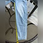 American Eagle Relaxed Mom Jean in Light Blue Wash Size 2 Long High Rise Tapered Photo 9