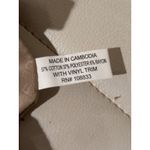 Rosetti ‎ Blue & Beige Striped Crossbody Bag with Tan Vinyl Trim Photo 5