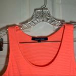 Ocean Drive Coral/Orange Mesh Accent Sleeveless Dress M Photo 2