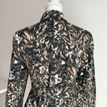 Ted Baker Cargo Denim Jacket Khaki Belted Collared Safari Utility US 4 NWT Photo 8