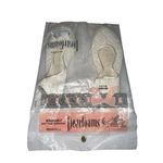 Dearfoams Vintage Lace Slippers Medium 6.5-7.5 Made in USA NWT Original Bag Photo 0