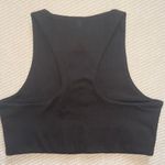 Sage Collective Black Fitted Zip Up Sports Bra Crop Top Sz Xs Photo 2