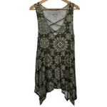 Torrid  Super Soft V-Neck Strappy Handkerchief Babydoll Top Size 1X Photo 3