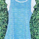 Lilly Pulitzer NWT - Agee Top in Zanzibar Blue - Beach Happy Stripe Photo 0