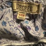 Decree  Floral Strapless Top Photo 2