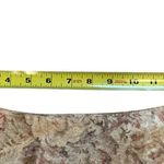 Vintage 70s Nilani floral gold metallic midi skirt with pockets high rise sz 10 Photo 2