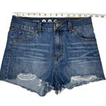 REWASH  Women’s Super High Rise Wedge Vintage Reunion Jean Shorts Size 5/27 Photo 11