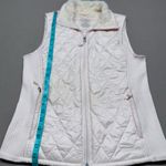 L.L.Bean  Women's Cream Quilted Vest Photo 6