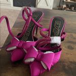 EXPRESS  Wild Orchid Embellished Bow high heels Photo 1
