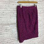 CAbi  Dark Fuschia Lace Pencil Skirt Style Photo 2
