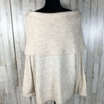Caslon Metallic Convertible Sweater Shimmer 2X Tan Photo 5