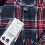 Brooks Brothers NWT Red Plaid Shirt Dress Belted Flannel Heritage Classic Sz 4 Photo 6