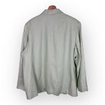 Bagatelle Womens size 22W VTG Linen Blazer Button Front Green Jacket New Photo 1