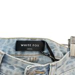 White Fox Boutique White‎ Fox Boutique Hurt Feelings Denim Shorts Powder Blue Wash Size XXS Photo 5
