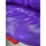 Norma Kamali Vtg ORIGINAL 1980 OMO REVERSIBLE SLEEPING BAG COAT Purple and Red Photo 10