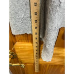 Eileen Fisher  Women Gray Lightweight Crinkle Texture Cardigan Office Layering Photo 5