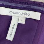 Max and Cleo  Rhinestone Detail Strapless‎ Sheath Dress Purple 2 Photo 9