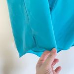 Chelsea28  Blue Button Front Sleeveless Tank Size Medium Photo 2