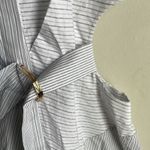 ACLER Edgar Dress In White Stripe Size 4 Photo 10