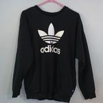 Adidas Black Pullover Sweatshirt Size M Photo 0