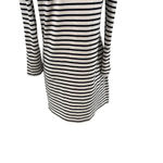 ALC Frank ALC A.L.C. Chapman Shift Dress Lace-Up Shoulder‎ Navy White Striped Size Small Photo 10