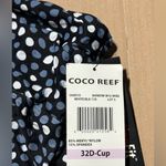Coco reef Women’s  32D Cup Polka Dot Bandini Under Wire Swim Top Tankini NWT Photo 2