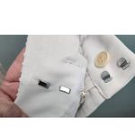 ZARA  Woman Pants Womens Size XS White WideLeg Elastic Waist Minimalist Chic‎ Photo 2