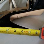 Stilettos Taccetti ‘Margot’ Studded black Suede Mesh Platform heels sz 39=8.5/9 Photo 5