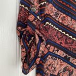 Lush Clothing Lush v-neck shift mini dress with bold patterns. Photo 3