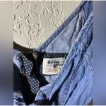 Holding Horses Anthropologie  Denim Blue Chambray Lace Casual Dress ( 4 )‎ Photo 4